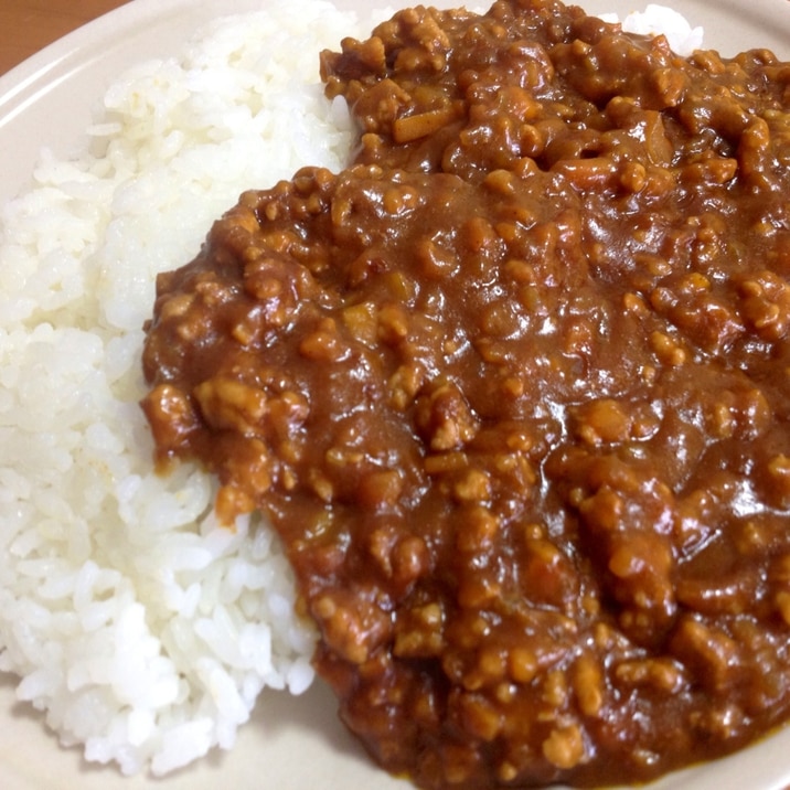 煮込み10分♪かんたんキーマカレー